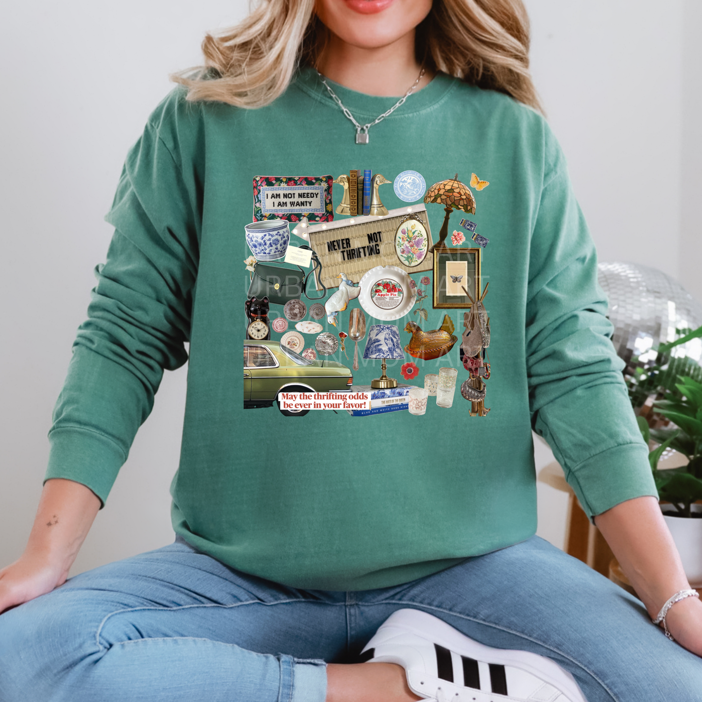 DTF NEVER NOT THRIFTING TRANSFER