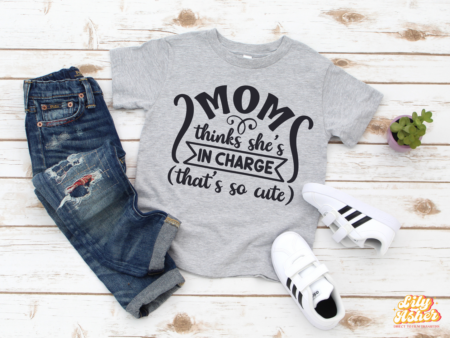 DTF MOM THINKS SHE'S IN CHARGE TRANSFER