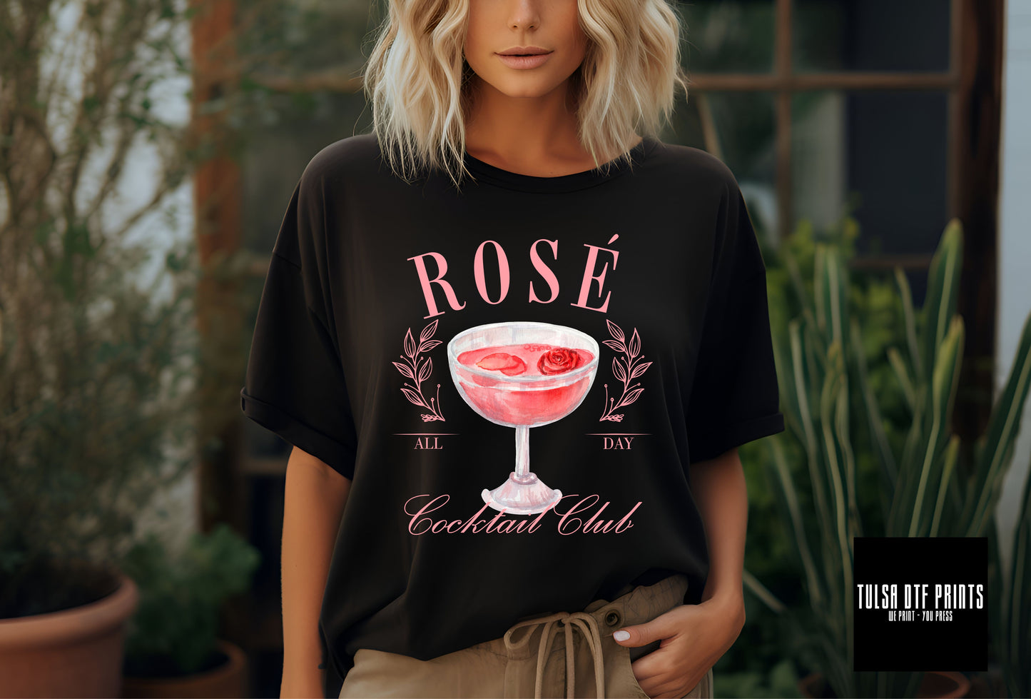 DTF ROSÉ COCKTAIL CLUB TRANSFER