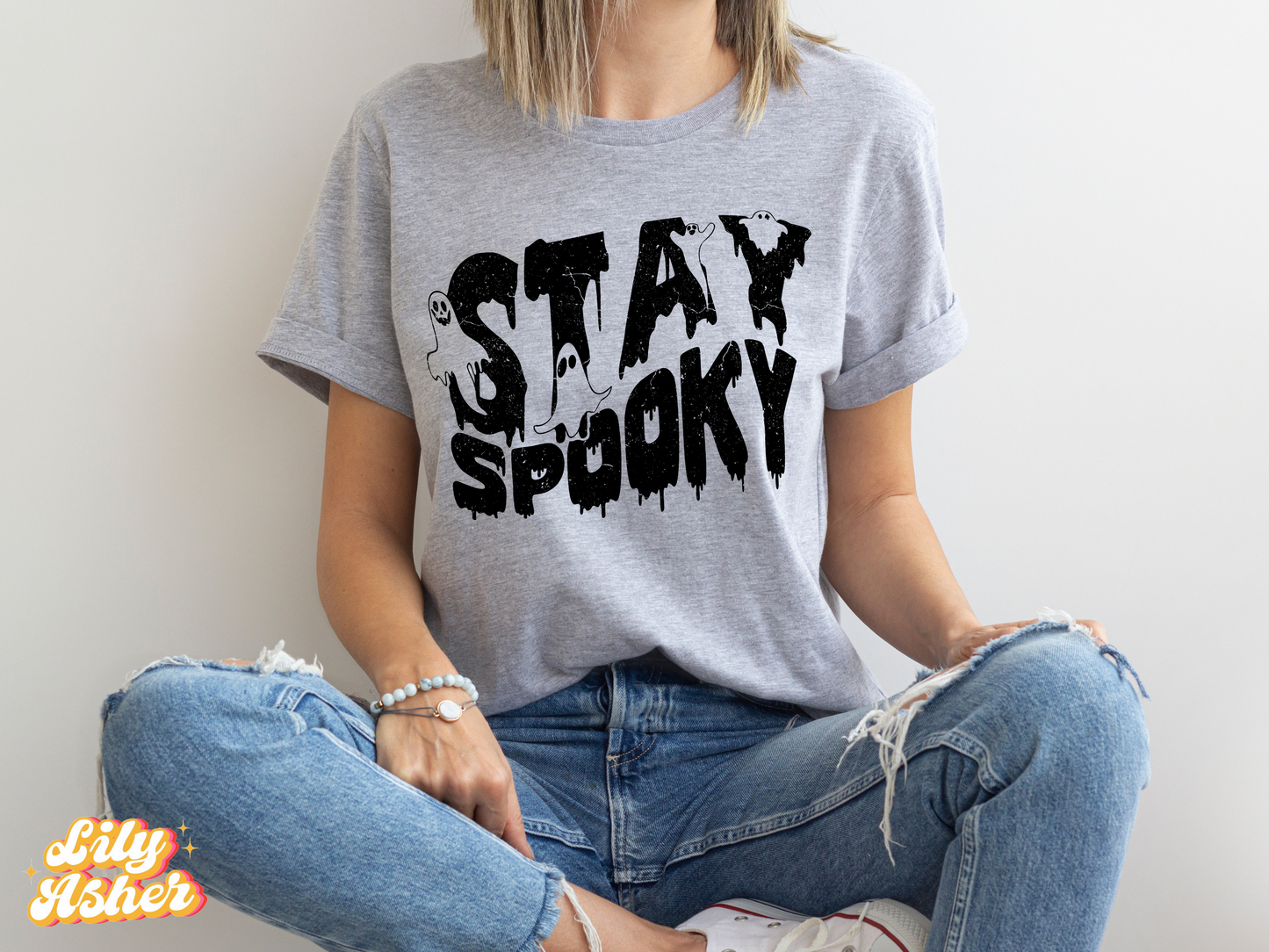 DTF STAY SPOOKY DISTRESSED TRANSFER