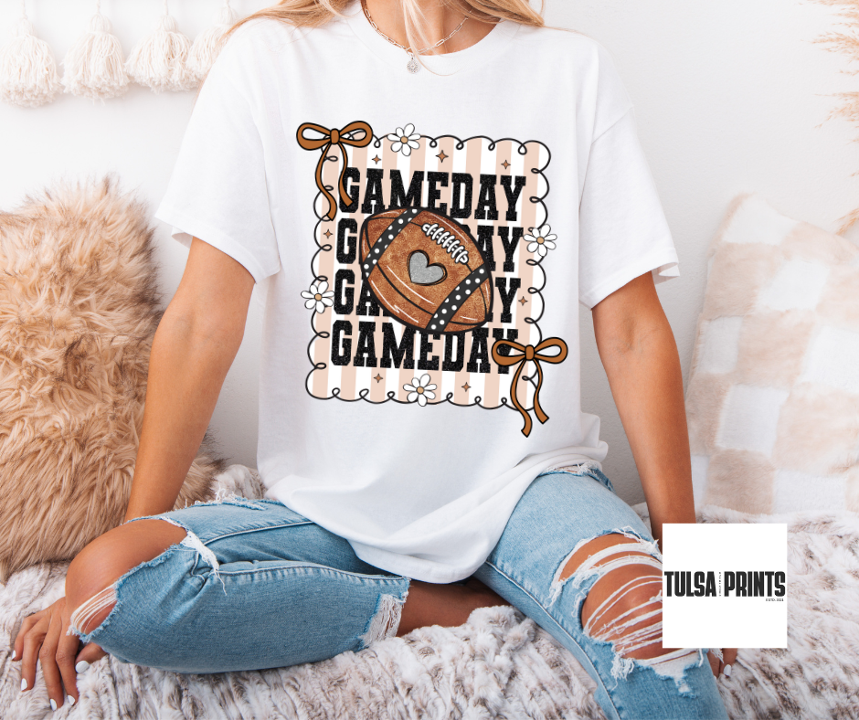 DTF GIRLY GAMEDAY VIBES TRANSFER