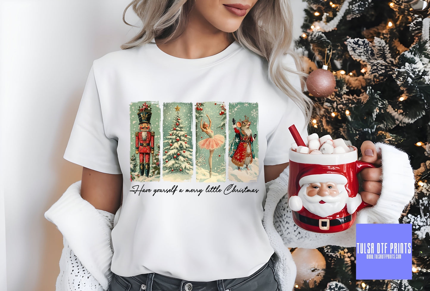 DTF VINTAGE NUTCRACKER TRANSFER