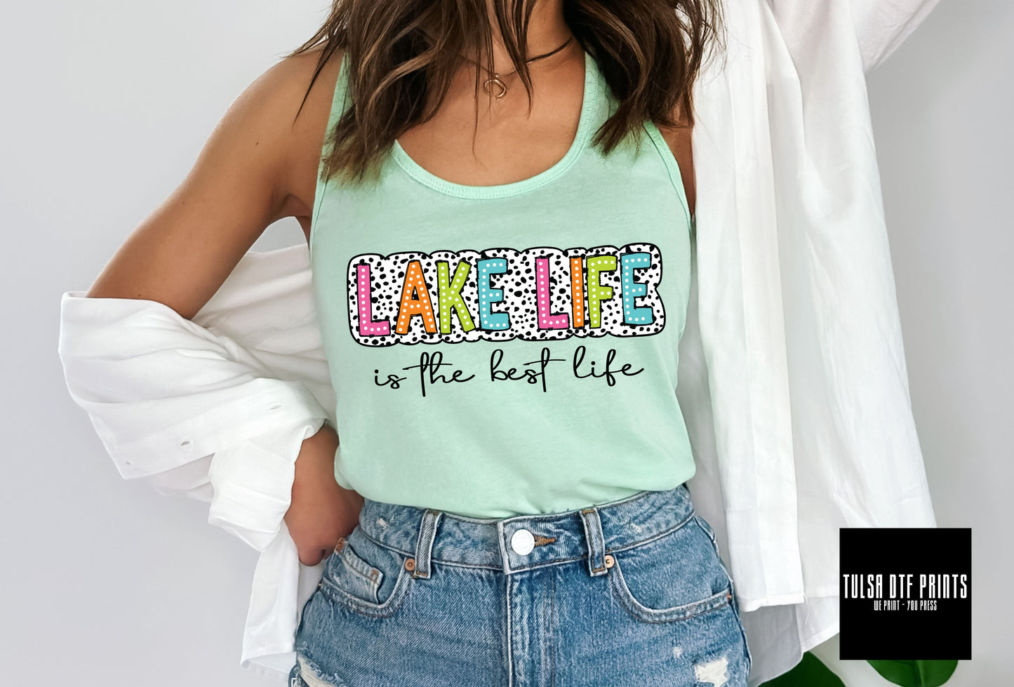 DTF LAKE LIFE DALMATIAN PRINTS TRANSFER