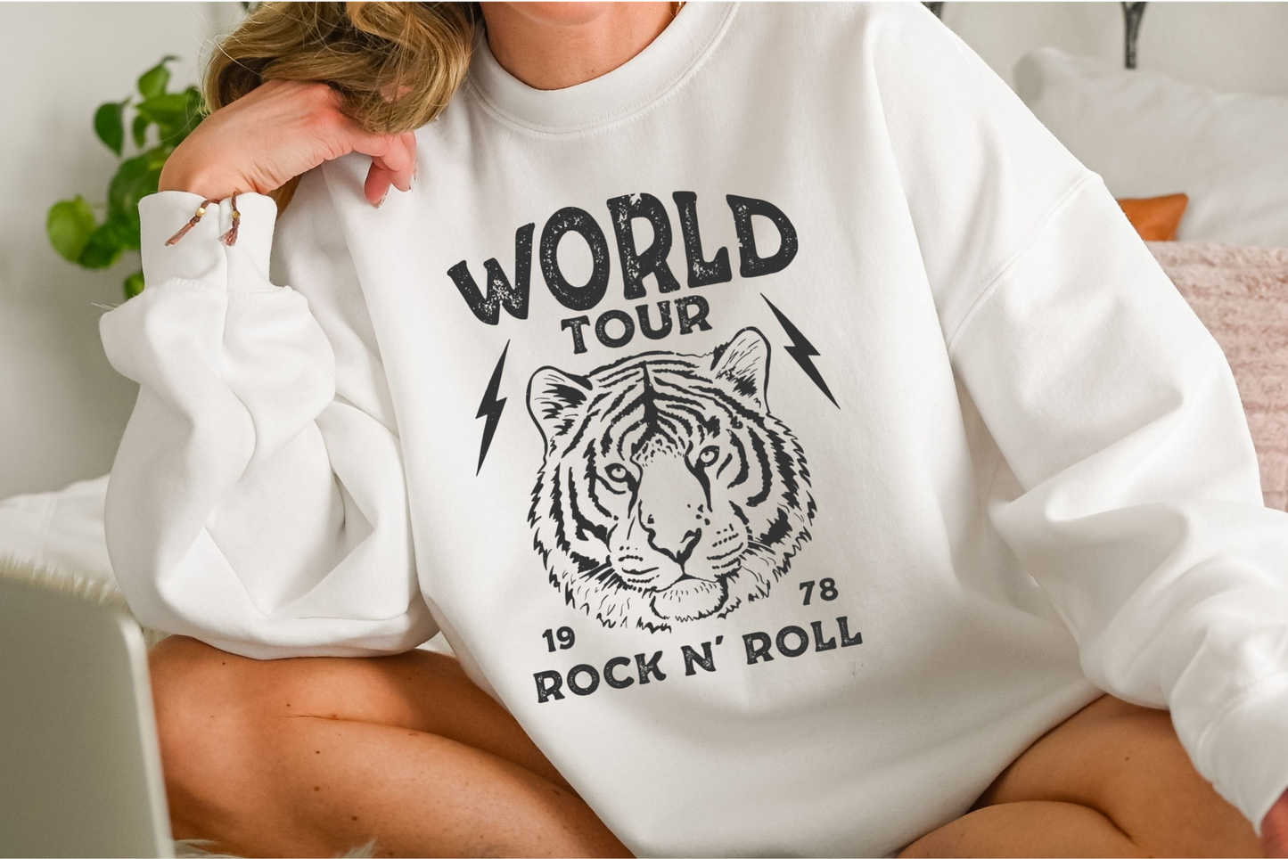 DTF WORLD TOUR CHARCOAL TRANSFER