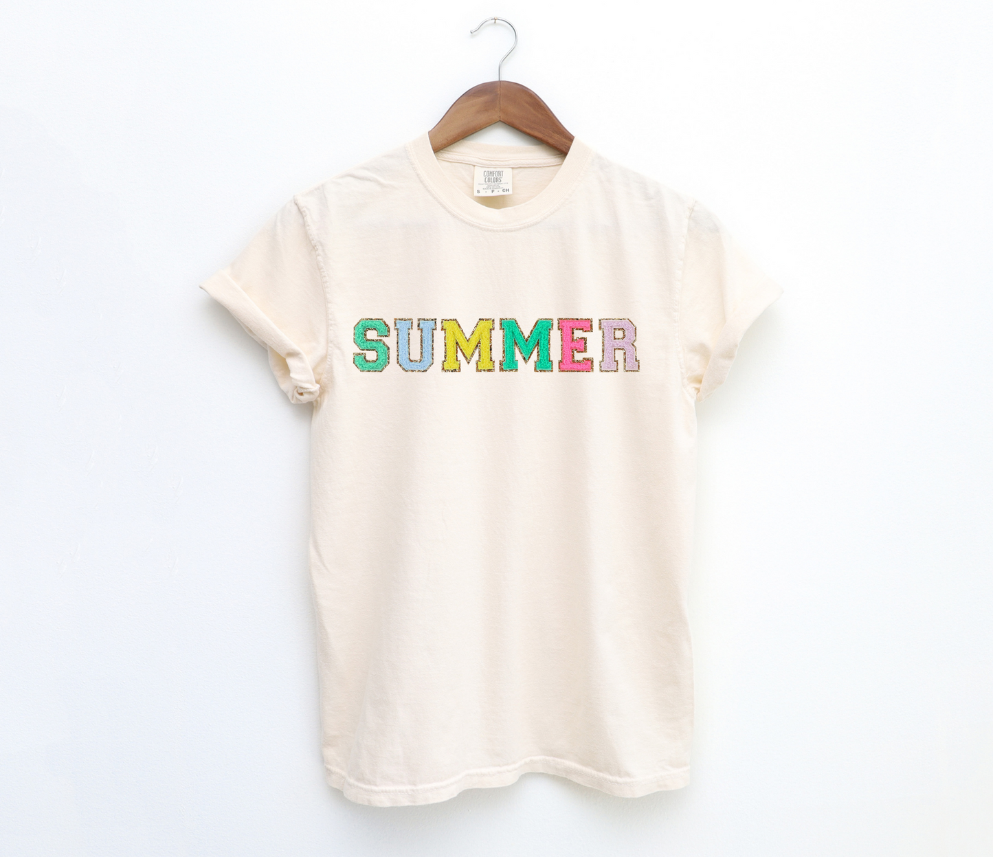 DTF FAUX CHENILLE SUMMER TRANSFER