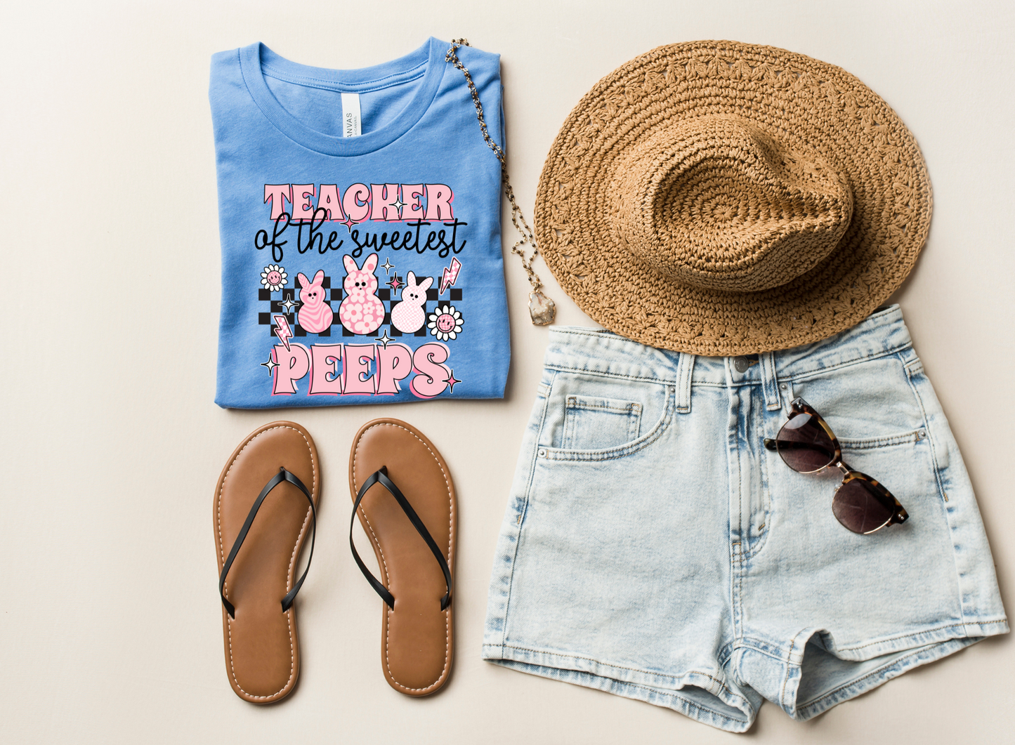 DTF TEACHER OF THE SWEETEST PEEPS TRANSFER