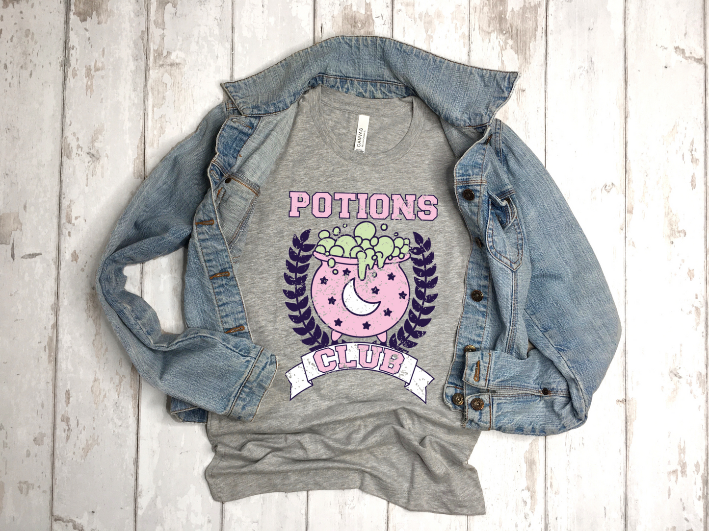 DTF POTIONS CLUB DISTRESSED TRANSFER