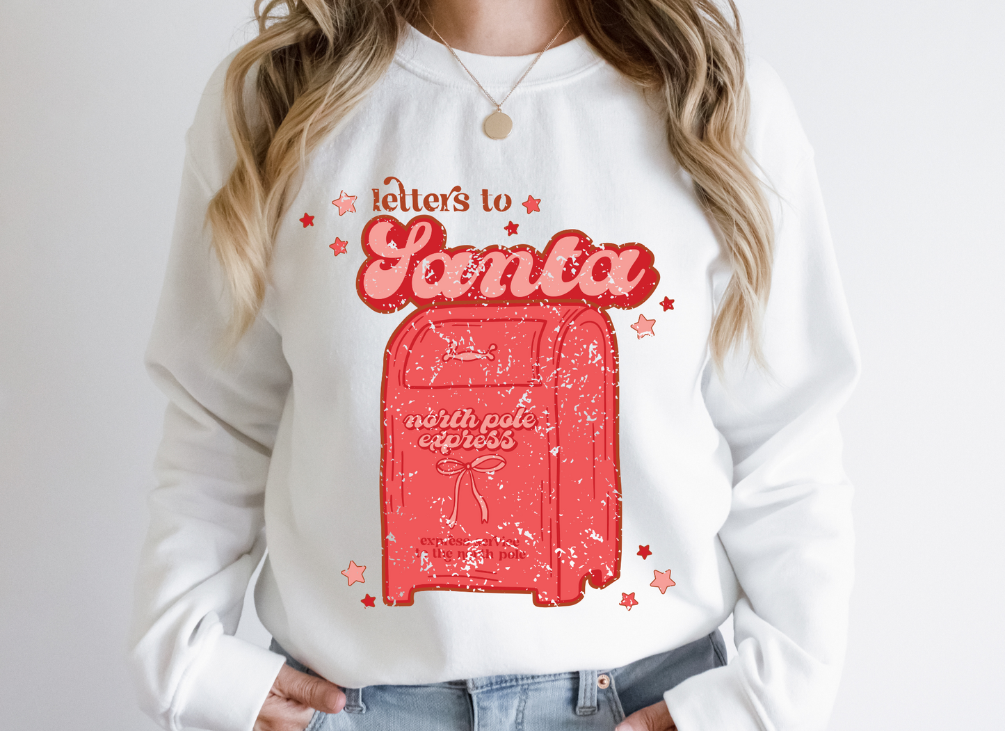 DTF LETTERS TO SANTA TRANSFER