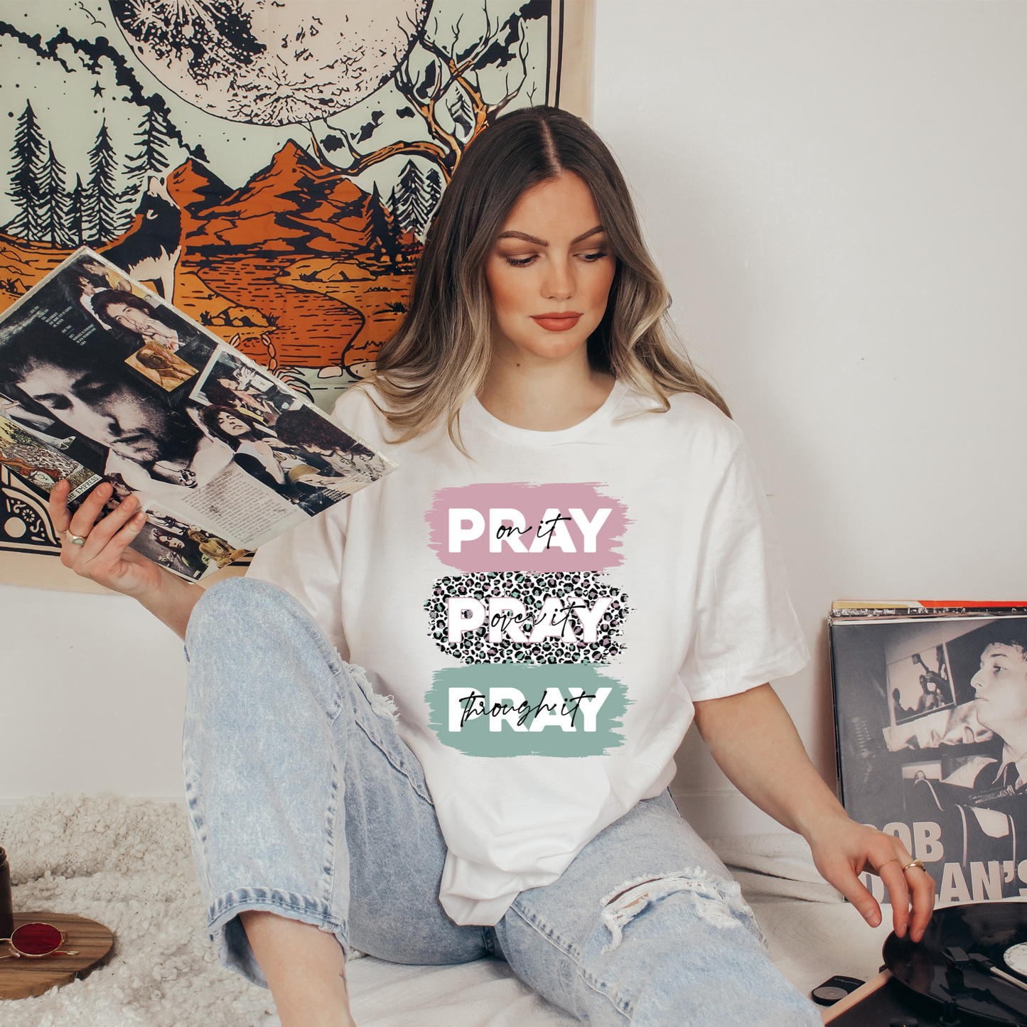 DTF PRAY OVER IT & THROUGH IT TRANSFER