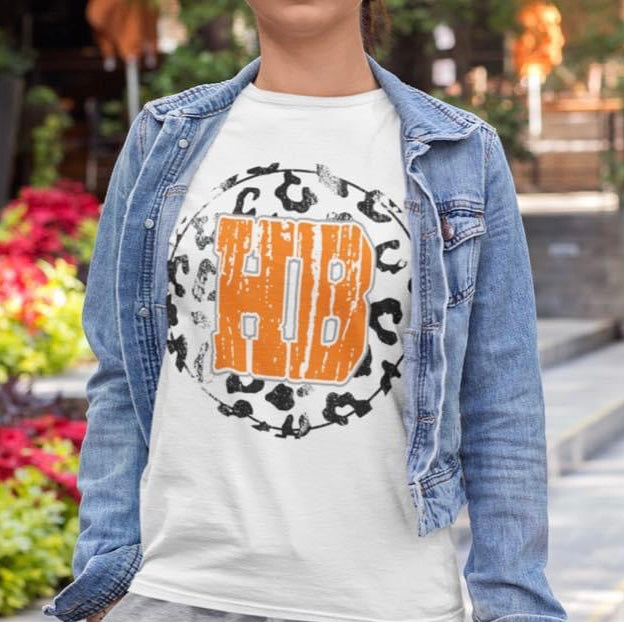 DTF HB ORANGE & LEO CIRCLE TRANSFER