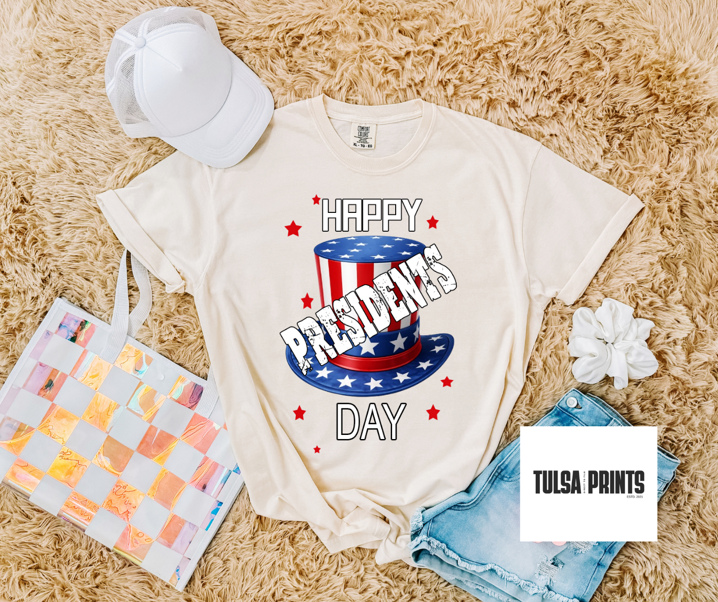 DTF AMERICA TOP HAT TRANSFER