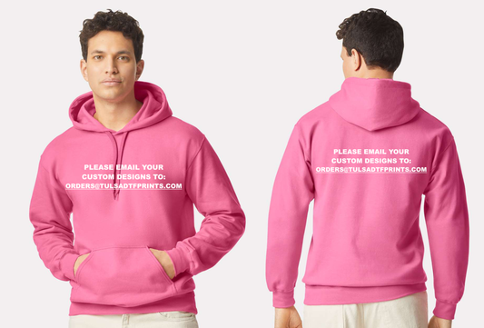 GILDAN SOFTSTYLE HOODIE SF500 (Completed Shirt) (Front & Back)