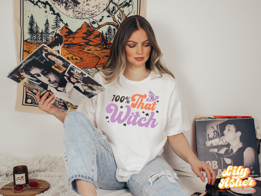 DTF 100% THAT WITCH MINIMALIST TRANSFER