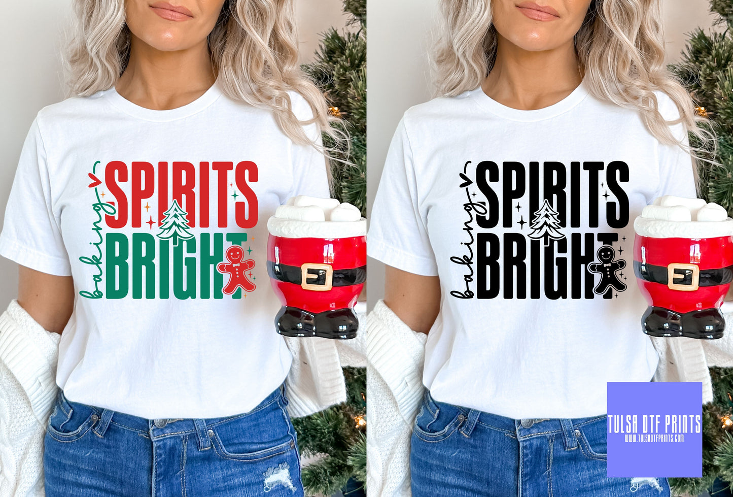 DTF BAKING SPIRITS BRIGHT (2 COLORS AVAIL.) TRANSFER