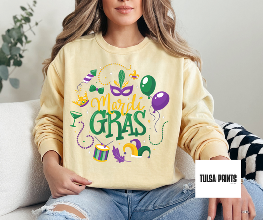 DTF MARDI GRAS PARTY TRANSFER