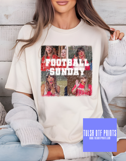 TS SUNDAY FOOTBALL COLLAGE DTF TRANSFER