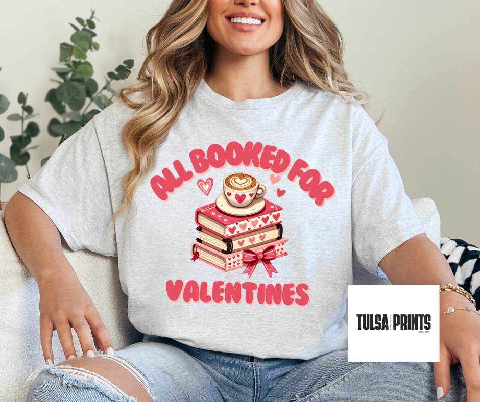 DTF ALL BOOKED HEARTS DAY TRANSFER