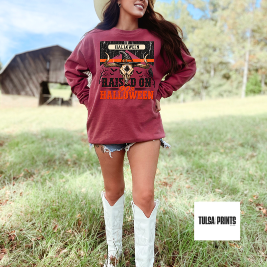 DTF RAISED ON 90S HALLOWEEN TRANSFER