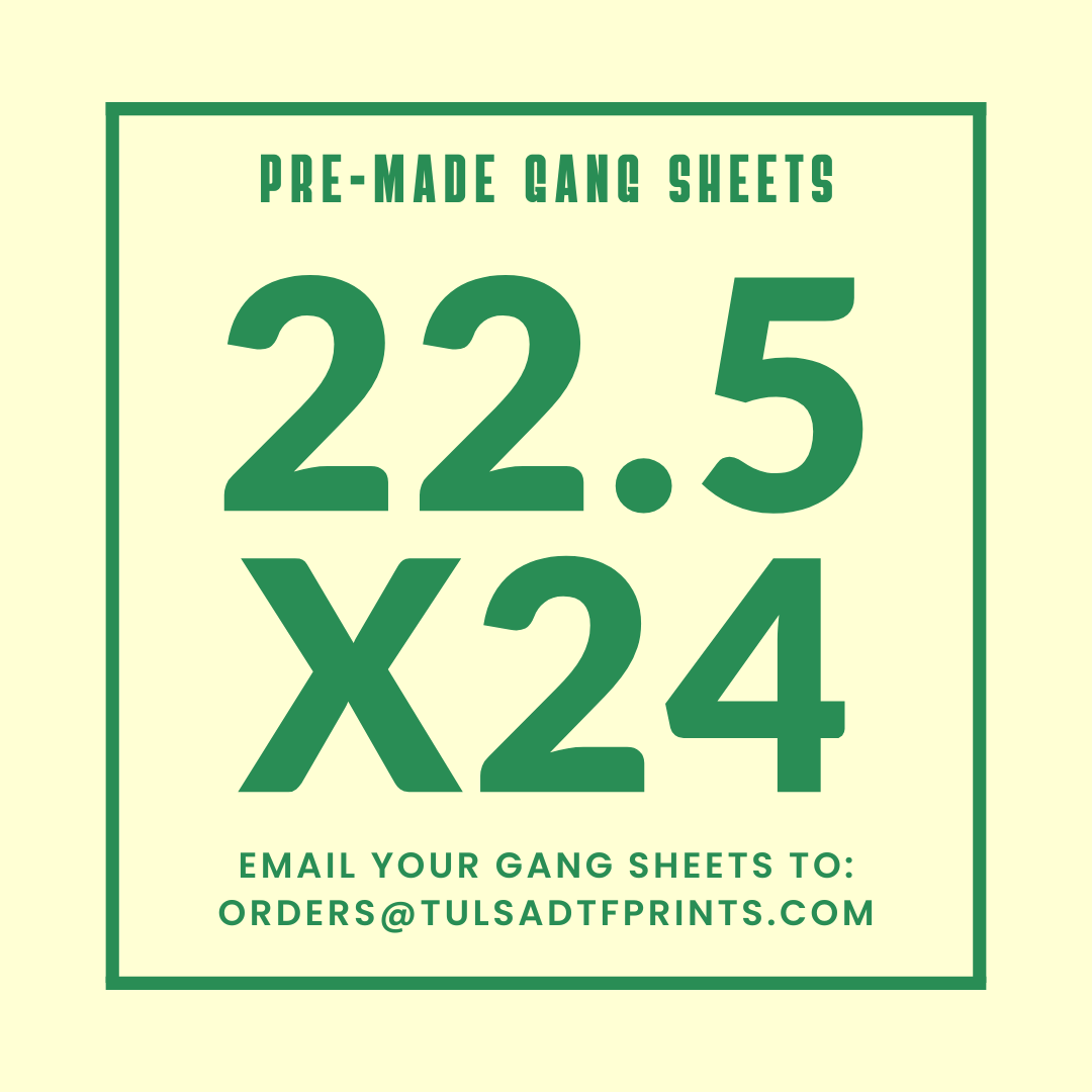 PRE-MADE CUSTOM GANG SHEET - 22.5X24
