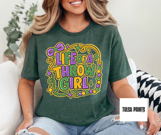 DTF LIFE OF A THROW GIRL TRANSFER