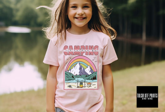 DTF I'D RATHER BE CAMPING TRANSFER