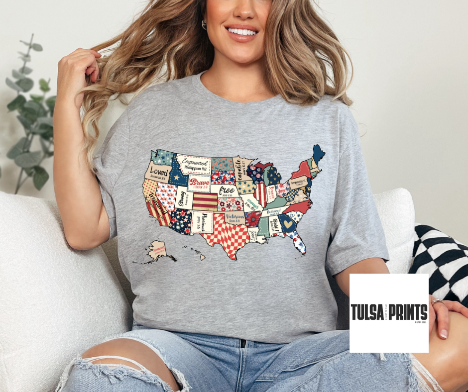 DTF FAITH IN THE USA TRANSFER