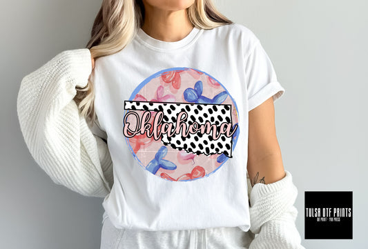 DTF OKLAHOMA PINK/DALMATIAN TRANSFER