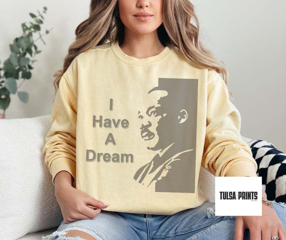 DTF MLK BE THE DREAM TRANSFER (2 OPTIONS AVAIL.)