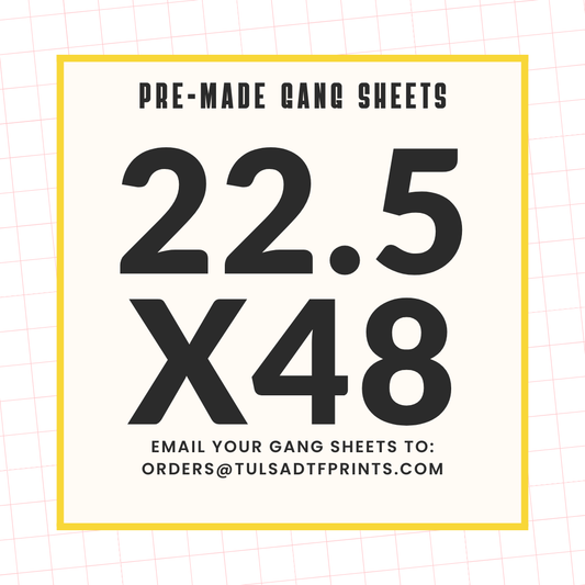 PRE-MADE CUSTOM GANG SHEET - 22.5X48