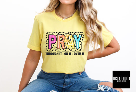 DTF PRAY DALMATIAN PRINTS TRANSFER