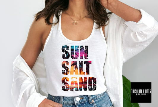 DTF SUN. SALT. SAND. TRANSFER