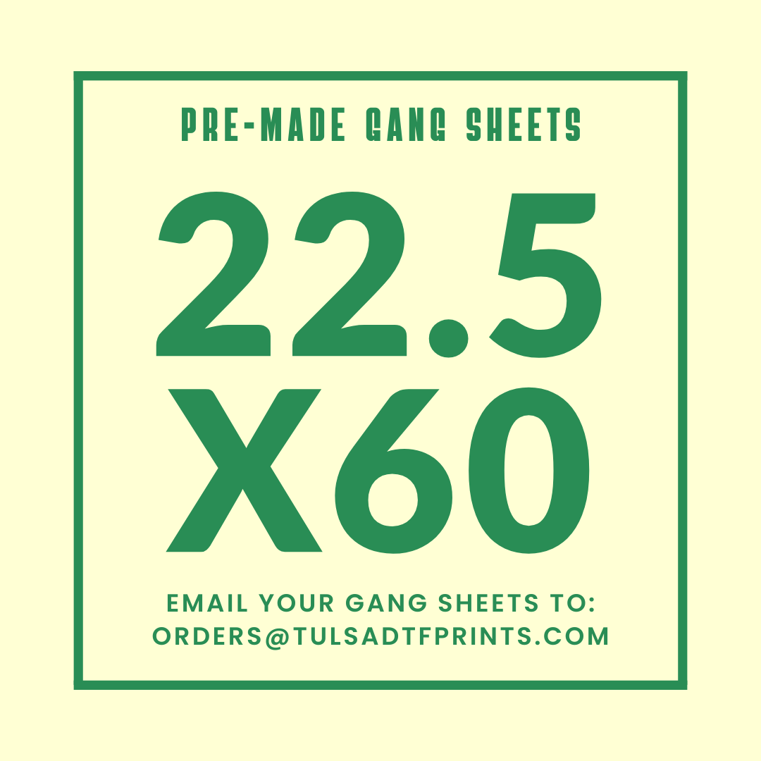 PRE-MADE CUSTOM GANG SHEET - 22.5X60