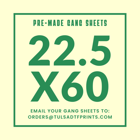 PRE-MADE CUSTOM GANG SHEET - 22.5X60