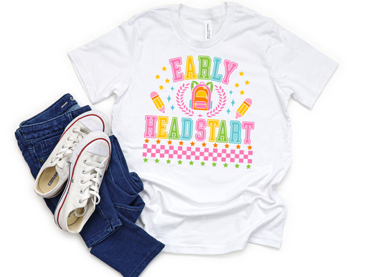 DTF EARLY HEAD START PREPPY GRADE PRINT TRANSFER