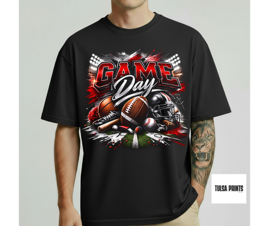 DTF GAME DAY REALISTIC STYLE (2 OPTIONS AVAIL.) TRANSFER