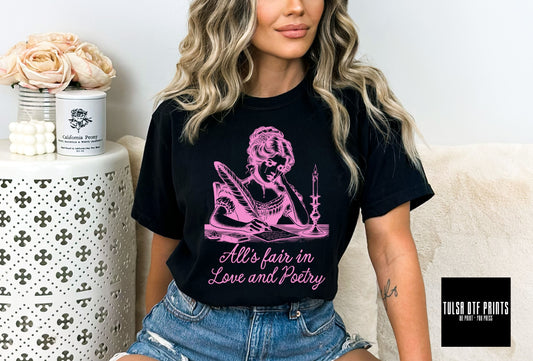 DTF ALL'S FAIR IN MY LOVE & POETRY TRANSFER