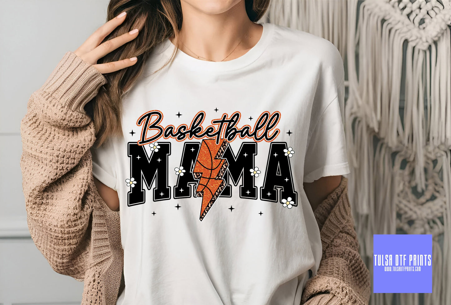DTF BASKETBALL MAMA FLOWERS & LB TRANSFER