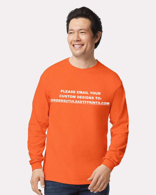 GILDAN LONG SLEEVE 2400 (Completed Shirt)