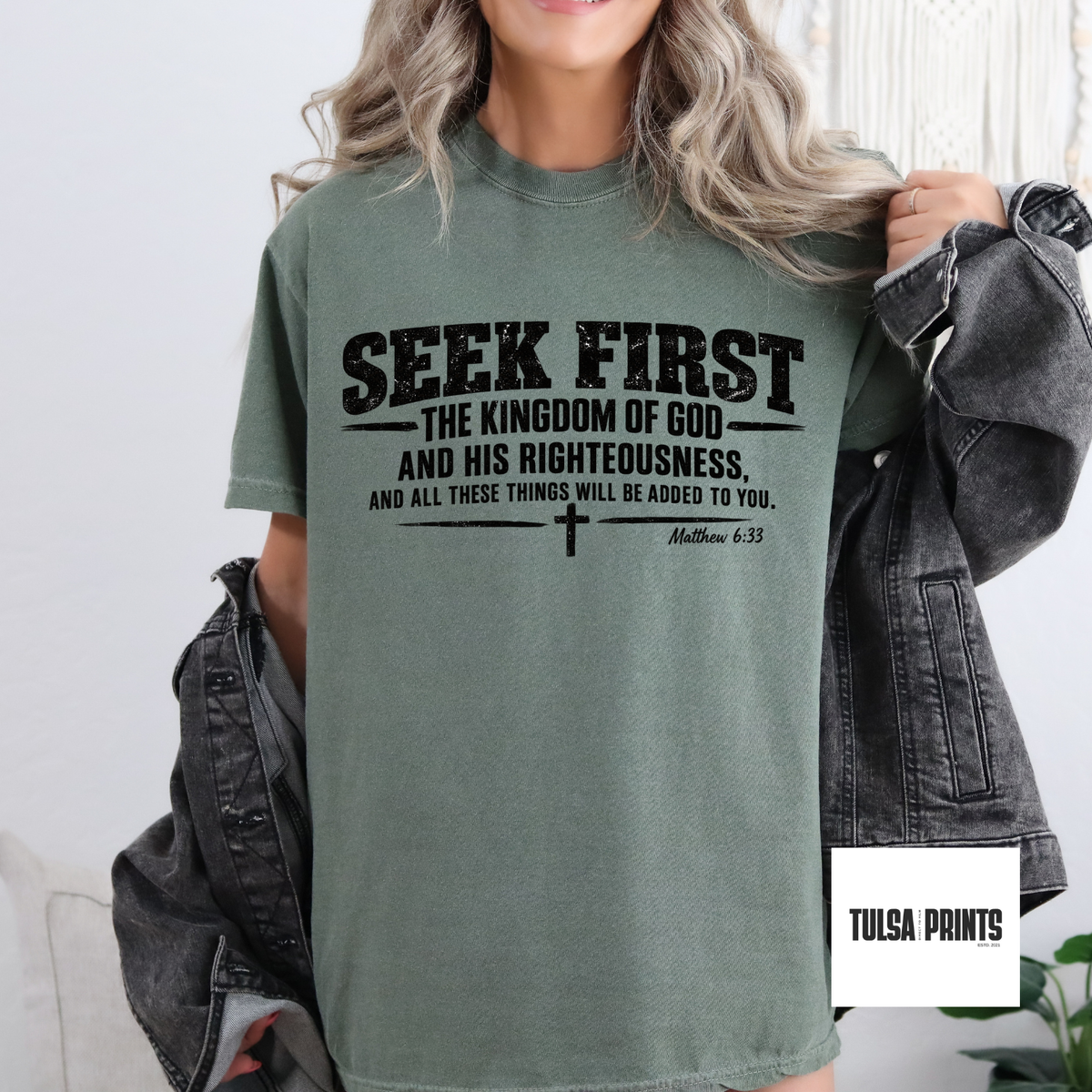 DTF MATTHEW 6:33 TRANSFER