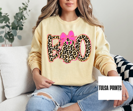 DTF CUTESY LEO BOO TRANSFER