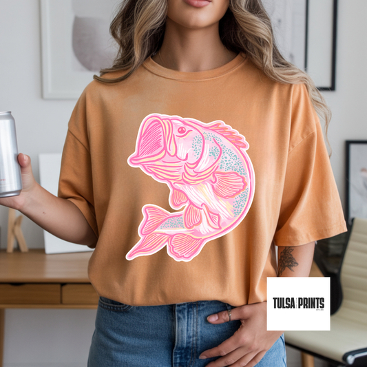 DTF PASTEL FISH TRANSFER