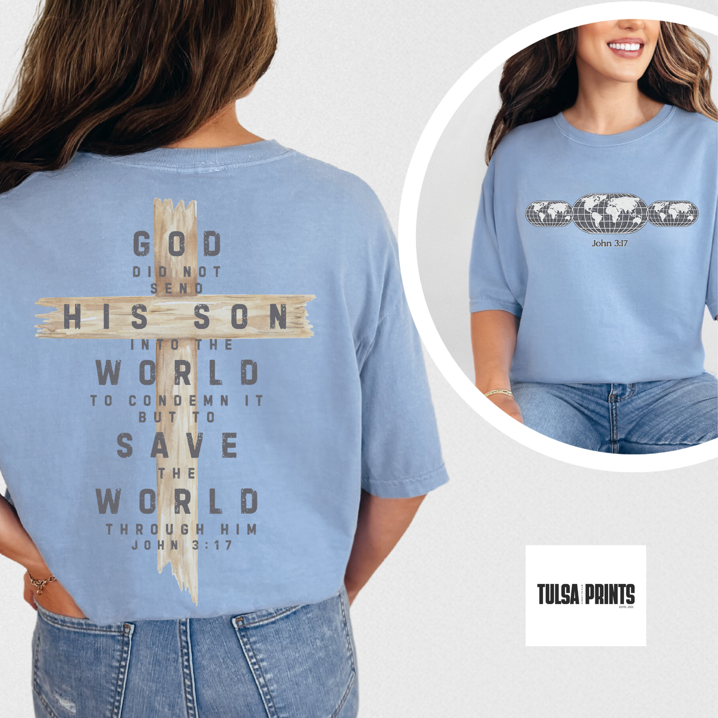 DTF GODS CROSS 317 TRANSFER