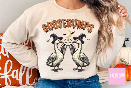 DTF GOOSEBUMPS HUMOR TRANSFER