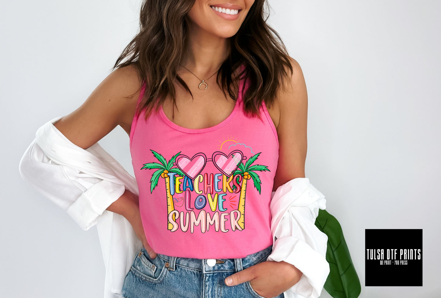 DTF TEACHERS LOVE SUMMER TRANSFER