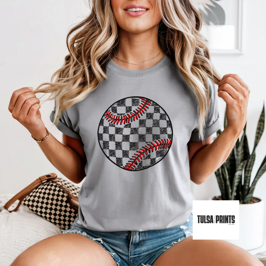 DTF ARTWORK BASEBALL TRANSFER