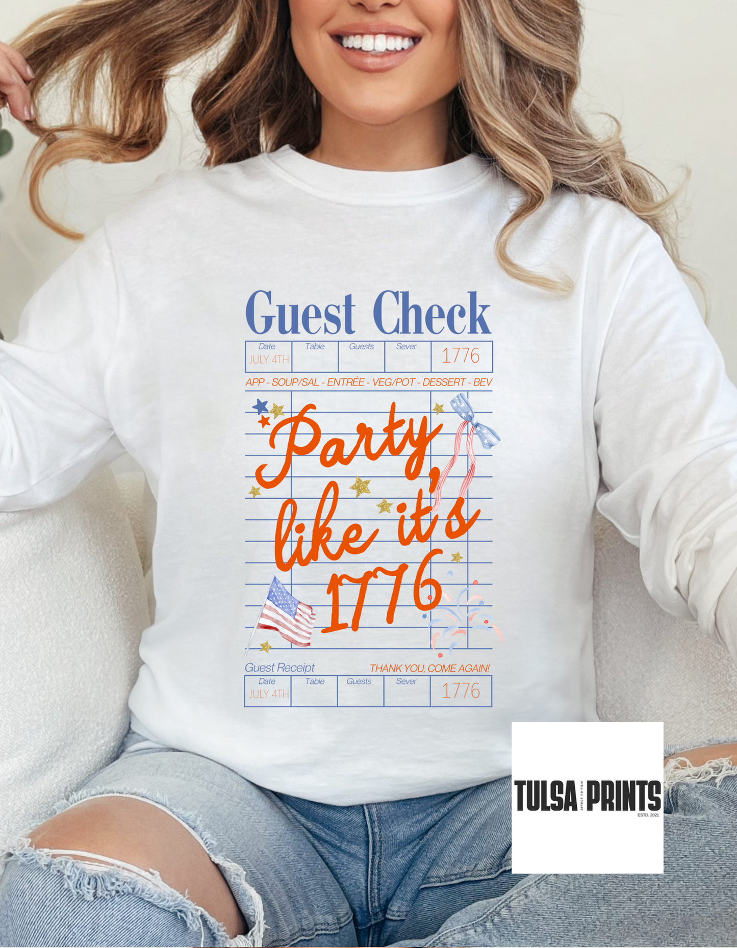 DTF PARTY LIKE ITS 1776 TRANSFER