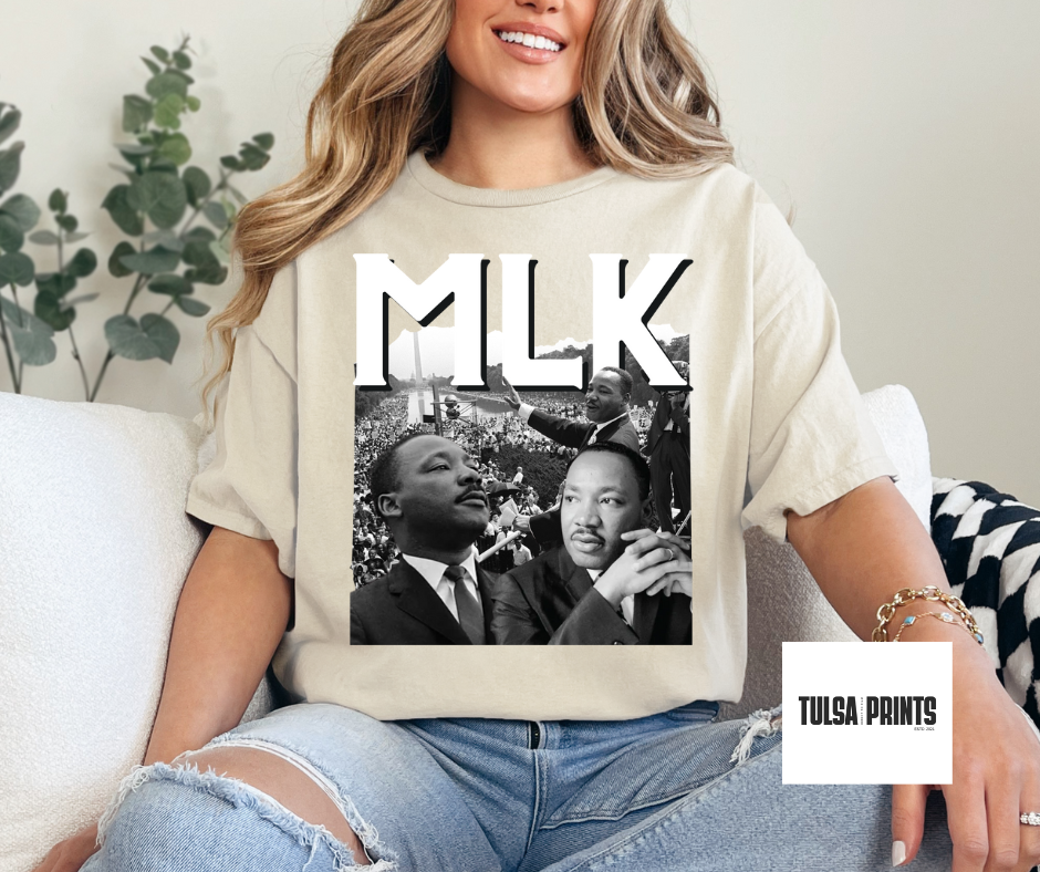 DTF MLK VINTAGE COLLAGE TRANSFER