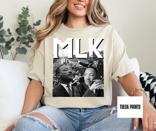 DTF MLK VINTAGE COLLAGE TRANSFER