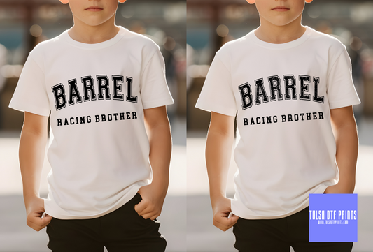 DTF BARREL RACING BROTHER (2 COLORS AVAIL.) TRANSFER