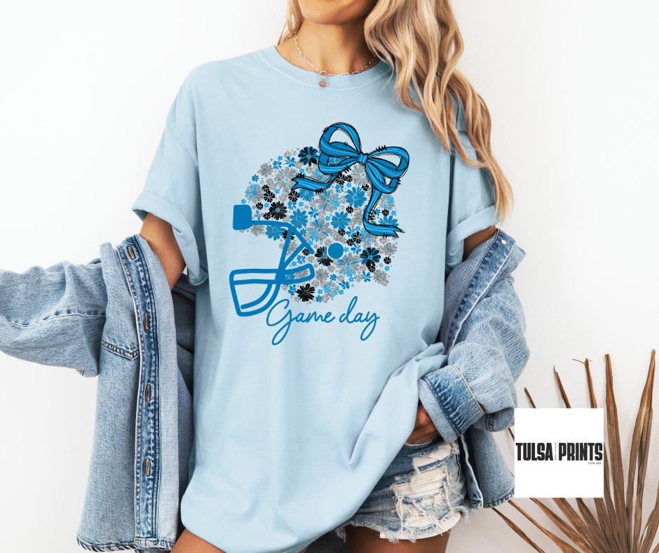 DTF FLORAL HELMET BOW TRANSFER BATCH 2 (16 COLOR COMBINATIONS AVAIL.)